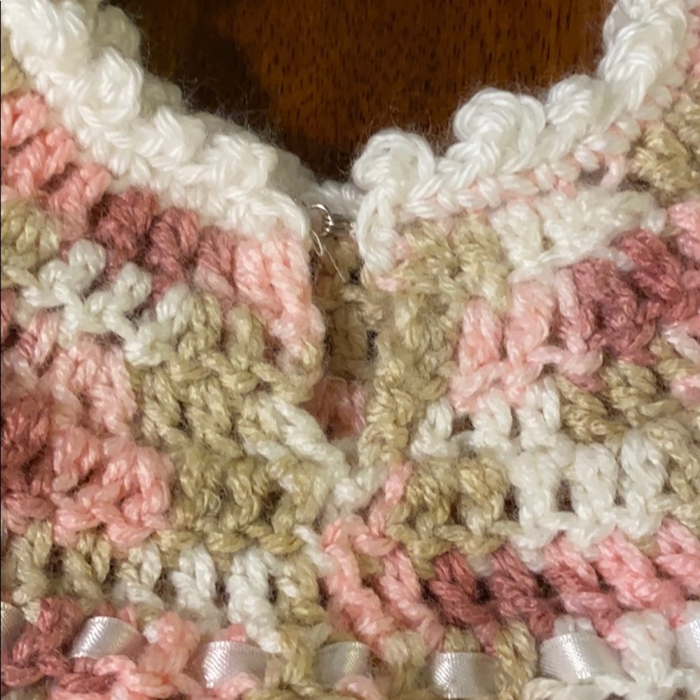 New 0 to 6 month baby dress. Handmade! - Picture 5 of 8